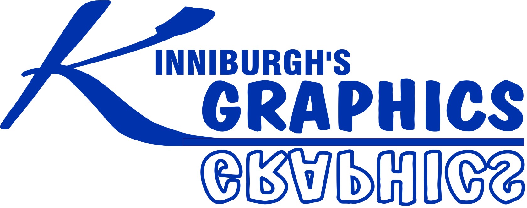 Kinniburgh's Graphics, tshirts, jackets, all other clothing, signs, decals, window clings, automobile graphics/decals, all forms of printed advertsing
